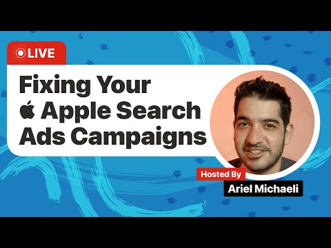 Fixing Your Apple Search Ad Campaigns thumbnail