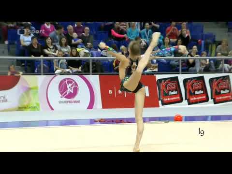 Julia Evchik Clubs Final Grand Prix Brno 2017