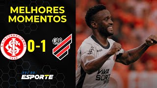INTERNACIONAL 0 X 1 ATHLETICO-PR | MELHORES MOMENTOS | BRASILEIRÃO 2026