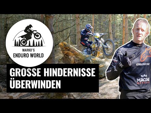 Großes Hindernis 🪨🪵 bezwingen - Hard Enduro | #33 | Marko's Enduro World