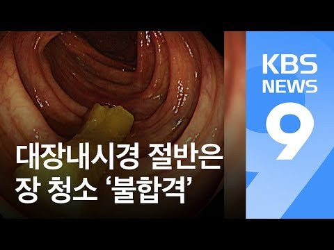 , title : '대장내시경 절반은 장 청소 ‘불합격’ / KBS뉴스(News)'