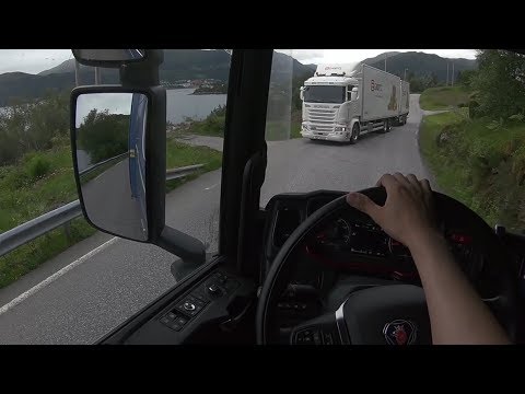 ETS2 in Real Life: Beautiful Scania S520 & Beautiful roads