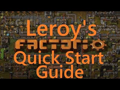 [Factorio]My Quick Start Guide, Fast Track To Steam Power!