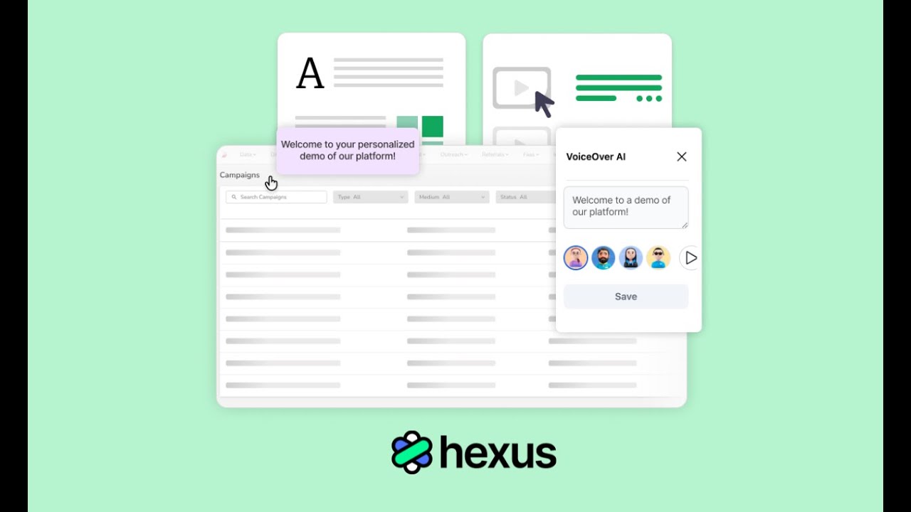 Hexus demo