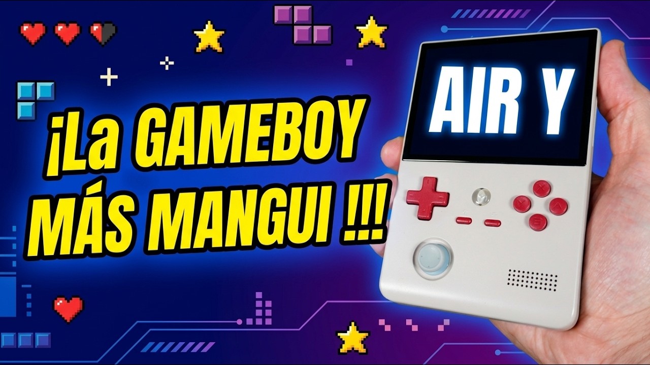 NUEVA consola portatil BARATA y VIRAL : Mangmi air Y review en español