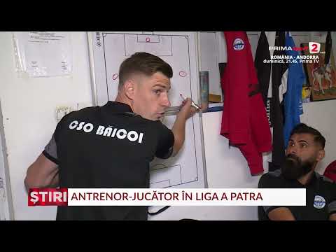 Vali Lazăr a ajuns antrenor-jucător la o formație din Liga 4. ”După meci avem bere”