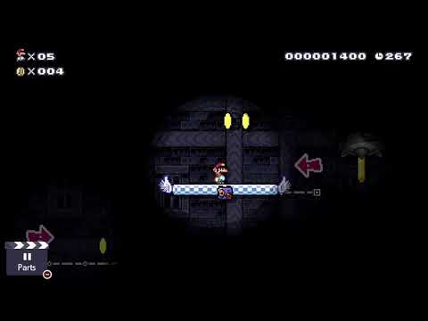 Super Mario Maker 2 – Level 52: The Darkness Lifts - Walkthrough