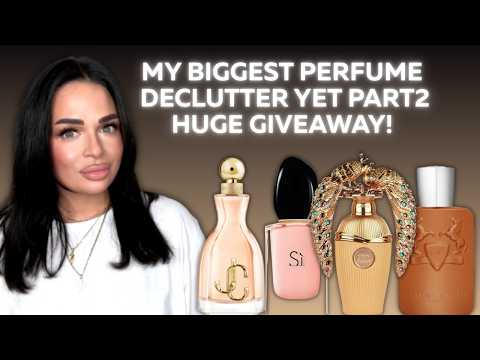 I GOT RID OFF 85 PERFUMES!! MASSIVE GIVEAWAY & SPRING PERFUME CLEAR OUT  | Paulina&Perfumes