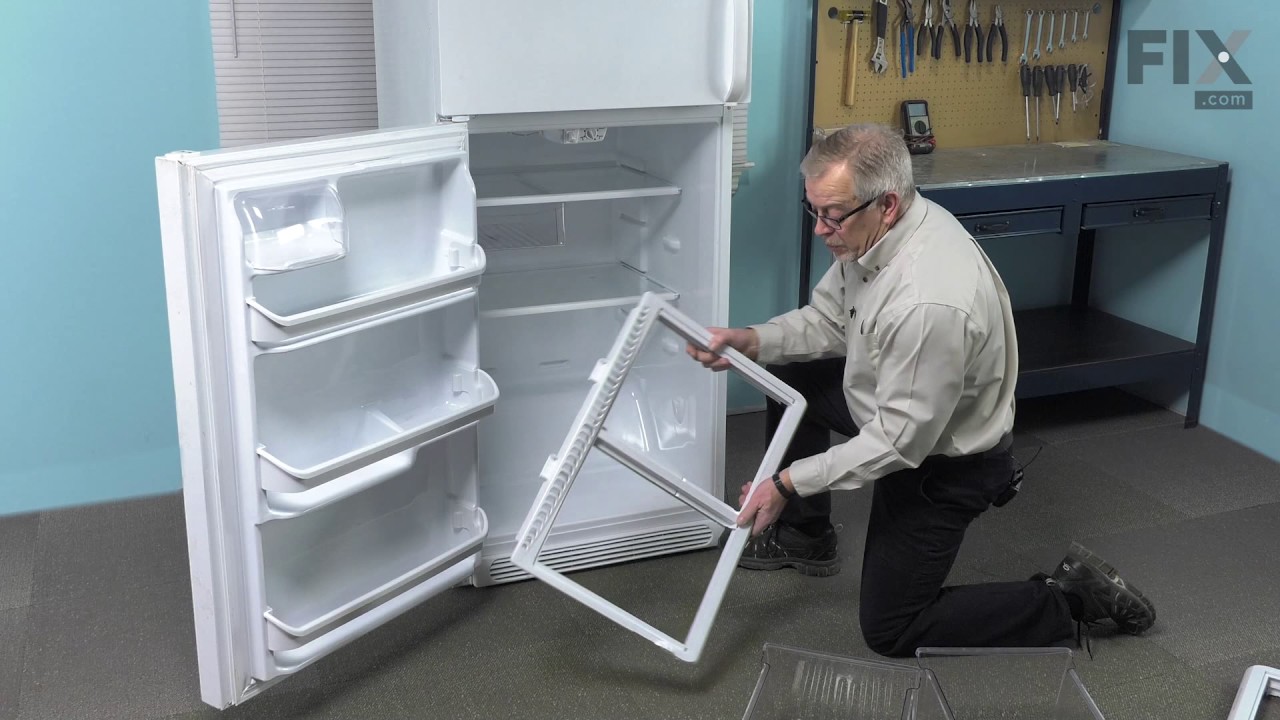Replacing your Crisper Cover Frame - No Glass Replacing your Crisper Cover Frame - No Glass