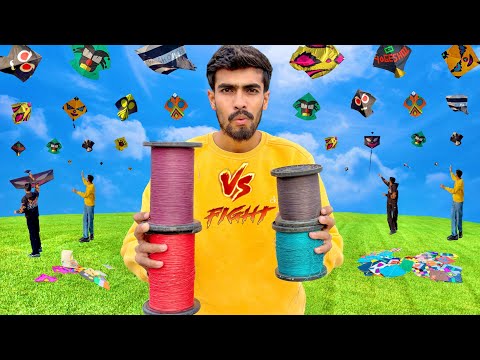 Black panther vs red panda manjha kite fight | kite flying | patang ki video | kite | yogesh 01