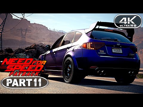 Need For Speed Payback Gameplay Walkthrough Part 11 (4K 60FPS PC ULTRA) - No Commentary