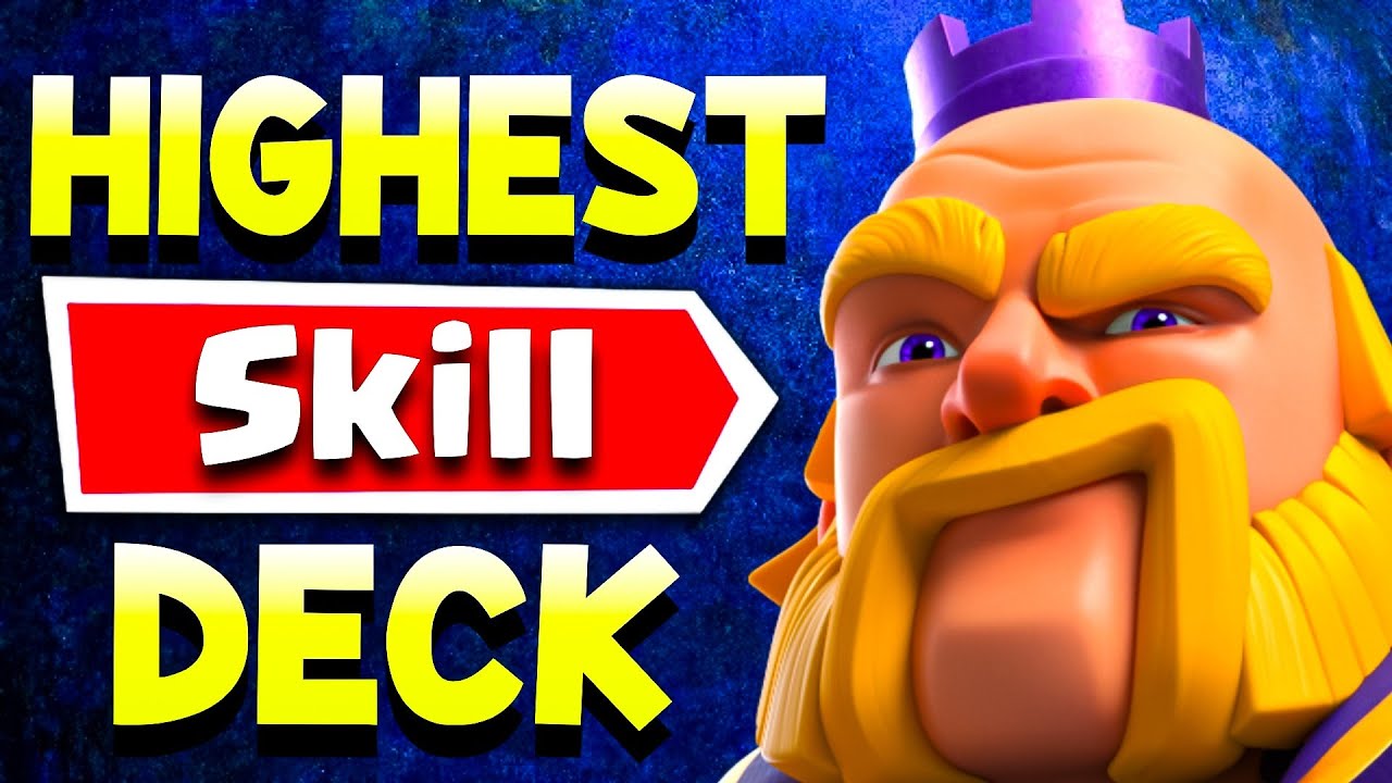The HIGHEST Skill Royal Giant Deck in Clash Royale!