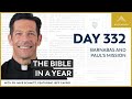 Day 332: Barnabas and Paul's Mission — The Bible in a Year (with Fr. Mike Schmitz)