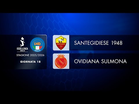 Abruzzo Excellence | Matchday 18: Santegidiese 1948 - Ovidiana Sulmona (2-0)