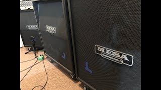 Video thumbnail for Mesa Boogie Rectifier Cab test. 4x12 OS standard & straight vs. 2x12 Vert. Mesa Dual Racktifier. by TIGHTEN