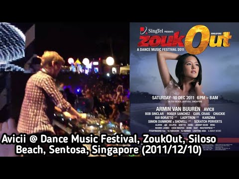 Avicii @ Australasia Tour, ZoukOut Dance Music Festival, Siloso Beach, Singapore (2011/12/10)