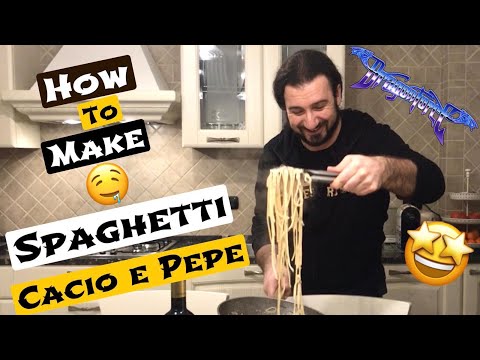 How to Make Spaghetti Cacio e Pepe with DragonForce Drummer Gee Anzalone