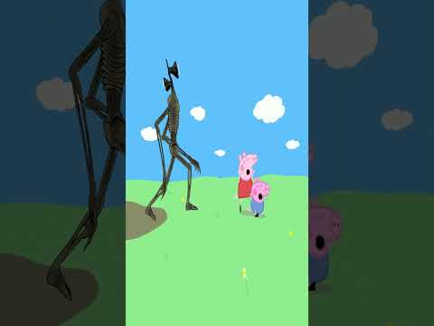 Peppa Pig meeting with Siren Head, but...