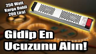 Gidip En Ucuzunu Alın Ama Hemen Kullanmayın! 250 Watt Kargo Dahil 200 Lira
