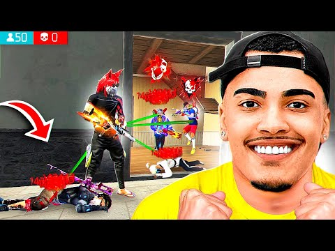 24 MINUTOS DE RUSH SOLO vs SQUAD - FREE FIRE MOBILE