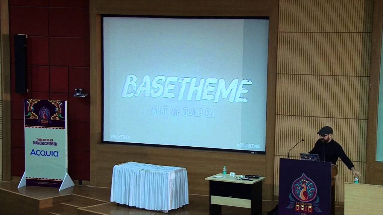 DrupalCon Asia 2016: Theming Mortendk