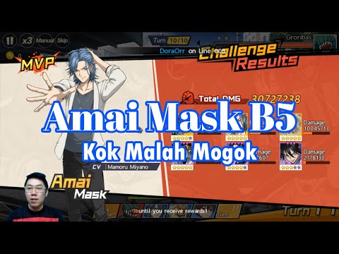 Amai Mask B5 - Kok Malah Mogok : OPM The Strongest