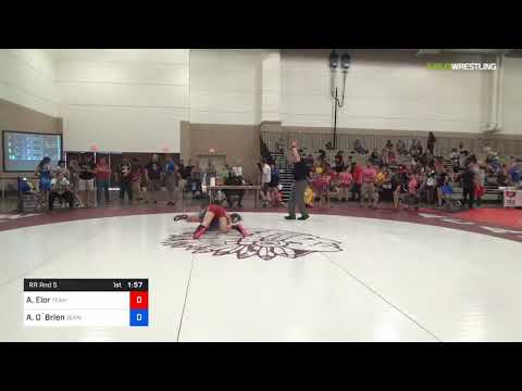 2018 Women's National /Schoolgirl 145 RR Rnd 5 - Amit Elor (Team California) Vs. Alejandra O`Brien