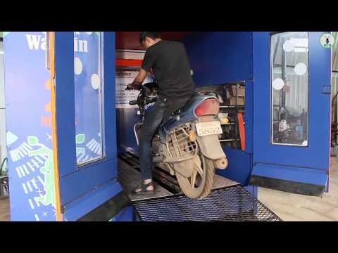 Automatic Two Wheeler Washing System