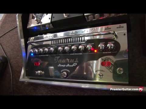 Musikmesse '13 - Taurus Stomp-Head 4.SL, Stomp-Head 2, and Dexter Octaver Demos