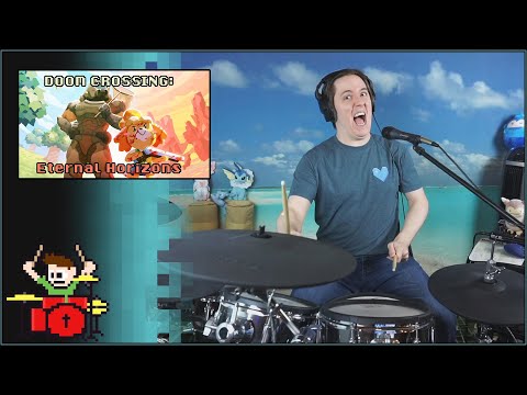 DOOM CROSSING: Eternal Horizons On Drums!