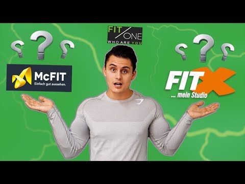WELCHES IST DAS BESTE FITNESSSTUDIO ??? Ich habe ALLE getestet! FitOne I FitX I McFit