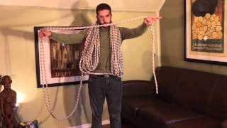 How to Coil Your Rope - the butterfly and mountaineer