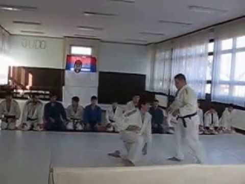 Janko Raicic and Aleksandar Kukolj /Janko take judo throws