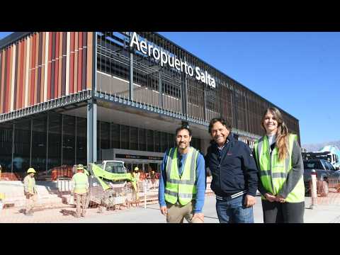 Sáenz: “La ampliación del aeropuerto de Salta es la obra aeroportuaria más importante del país después de Ezeiza y Aeroparque”