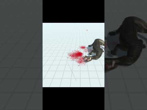 Machimosaurus Rex vs Spartan - 1vs1 - Animal Revolt Battle Simulator arbs