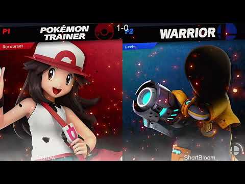 Hit the Books Loser's Quarters AnJrew (Pokemon Trainer) vs ShortBloom (Mii Swordfighter, Mii Gunner)