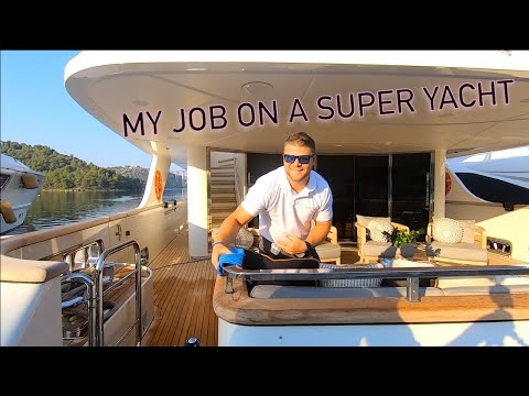 MORNING ROUTINE FOR A DECKHAND ON A LUXURY ... - YouTube