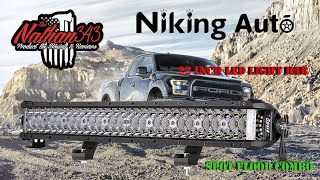 Niking Auto 22 Inch LED Light Bar 270W Side Shooter