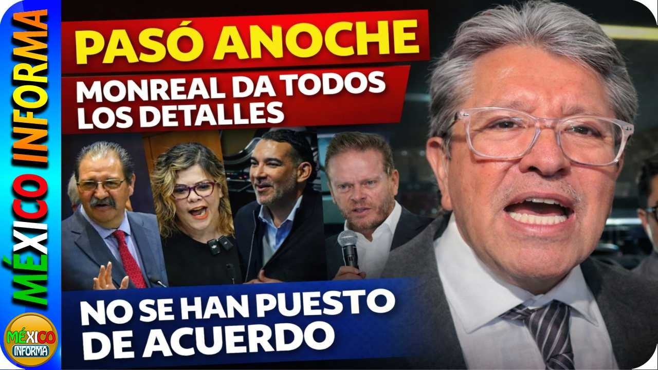 PASÓ ANOCHE. SERÁ HOY LA ENTREGA DE LA REFORMA. NO SE HAN PUESTO DE ACUERDO. ¡LLEGARÁ A DIPUTADOS!