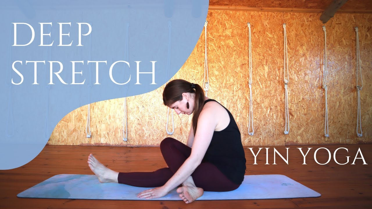Deep Stretch Yin Yoga for Hips & Legs — Yin Yoga class, 12 minutes