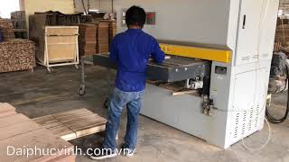 Máy chà nhám thùng 1300mm chat bán ghép