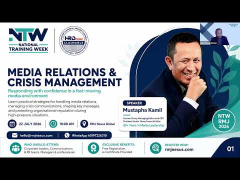 Media Relations and Crisis Management