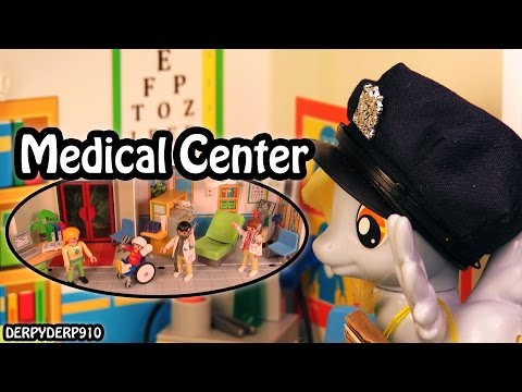 MLP Medical Emergency!! 2  Playmobil Hospital/Medical Center My Little Pony Review/Parody/Spoof