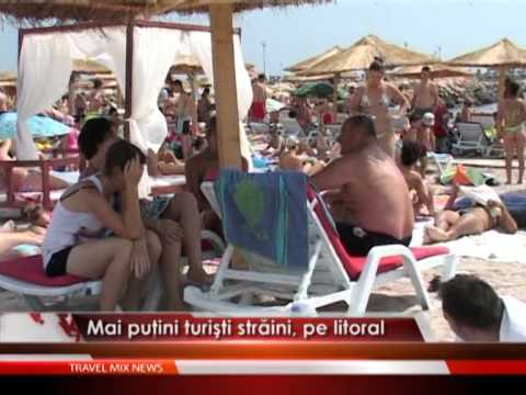 Mai putini turisti straini, pe litoral