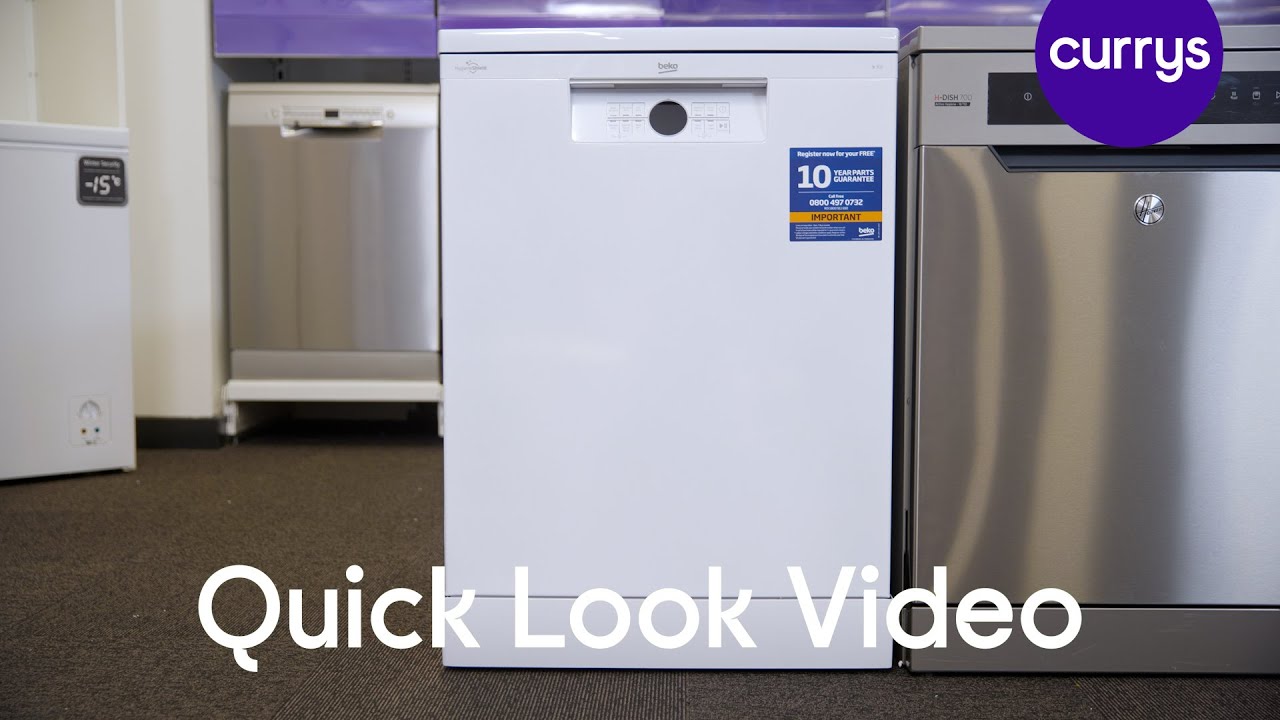 Beko Pro BDFN26430W Full-size Dishwasher