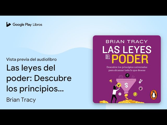 Vídeo relacionado con Las leyes del poder: Descubre los principios universales para alcanzar todo lo que deseas