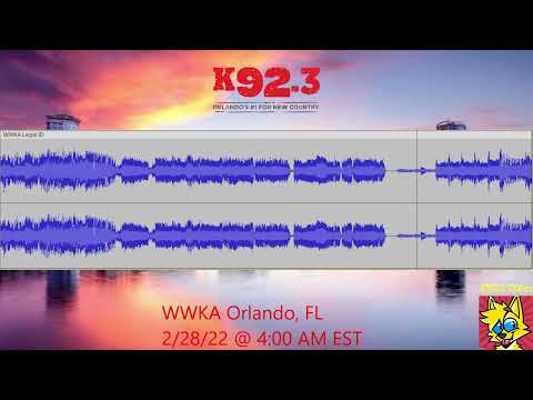 K92.3 | WWKA Orlando, FL Legal/TOTH ID (2/28/22)
