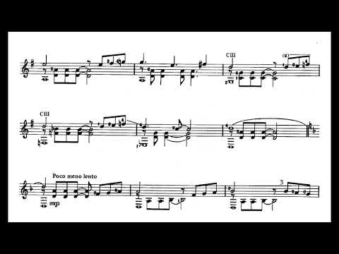 Máximo Diego Pujol: Sonatina for Guitar (1994)