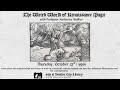 The Weird World of Renaissance Magic with Professor Katherine Walker