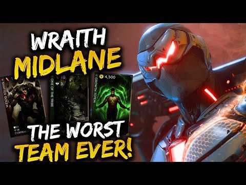 Paragon Wraith Gameplay - EVEN THE CHAMP CANT CARRY THESE GUYS